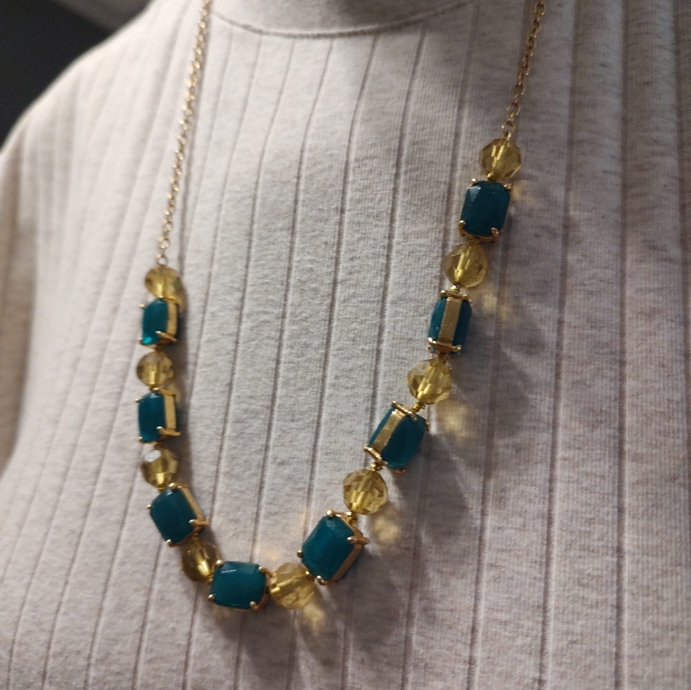 Kate Spade Turquoise & Gold Necklace! ❤️ ♠️